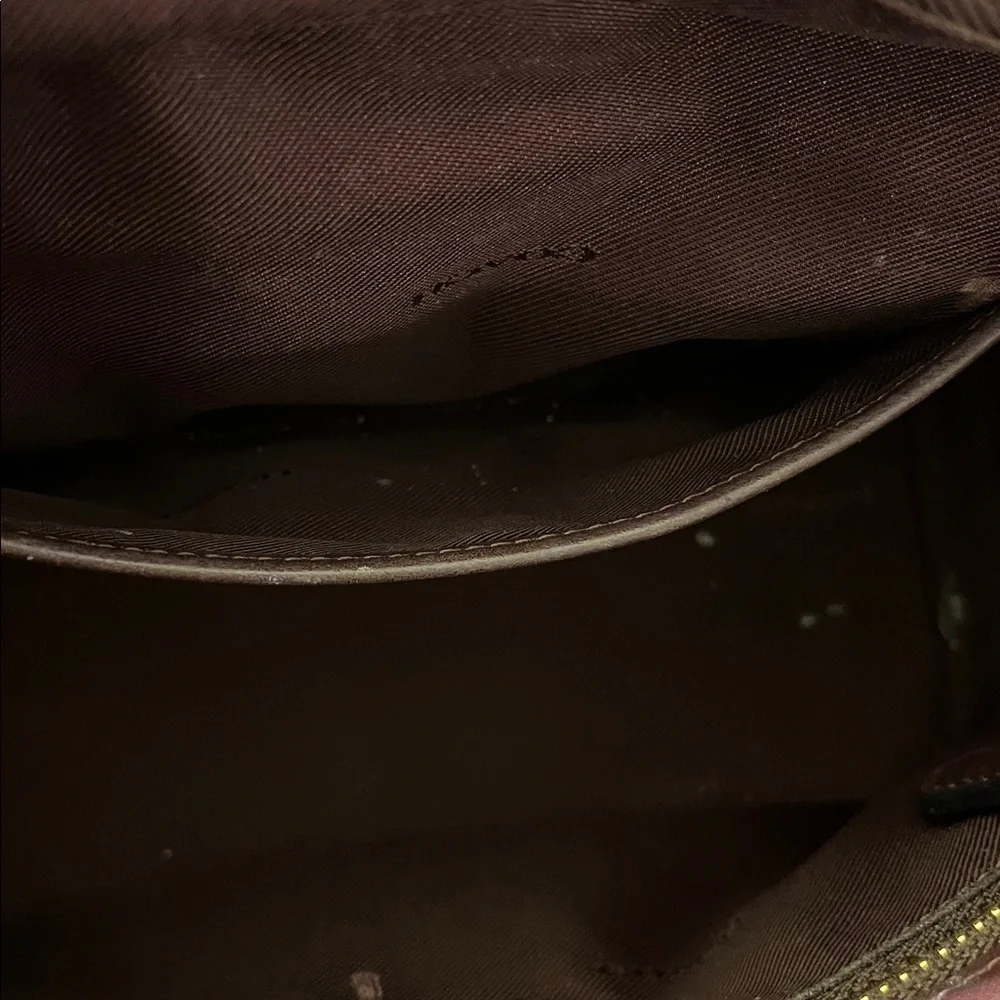 Coach Swagger 27 Croc embossed leather crossbody satchel #E1677 37493 - Picture 13 of 14